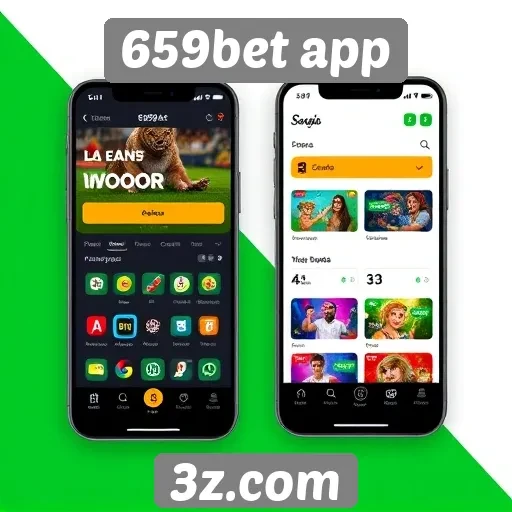 Interface do 659bet app é amigável e intuitiva
