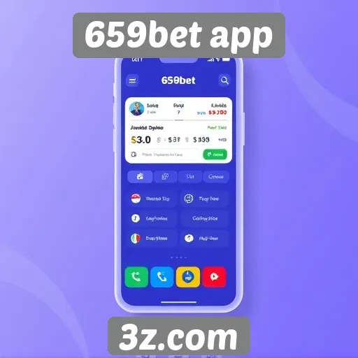 Avaliação da interface do usuário no 659bet app